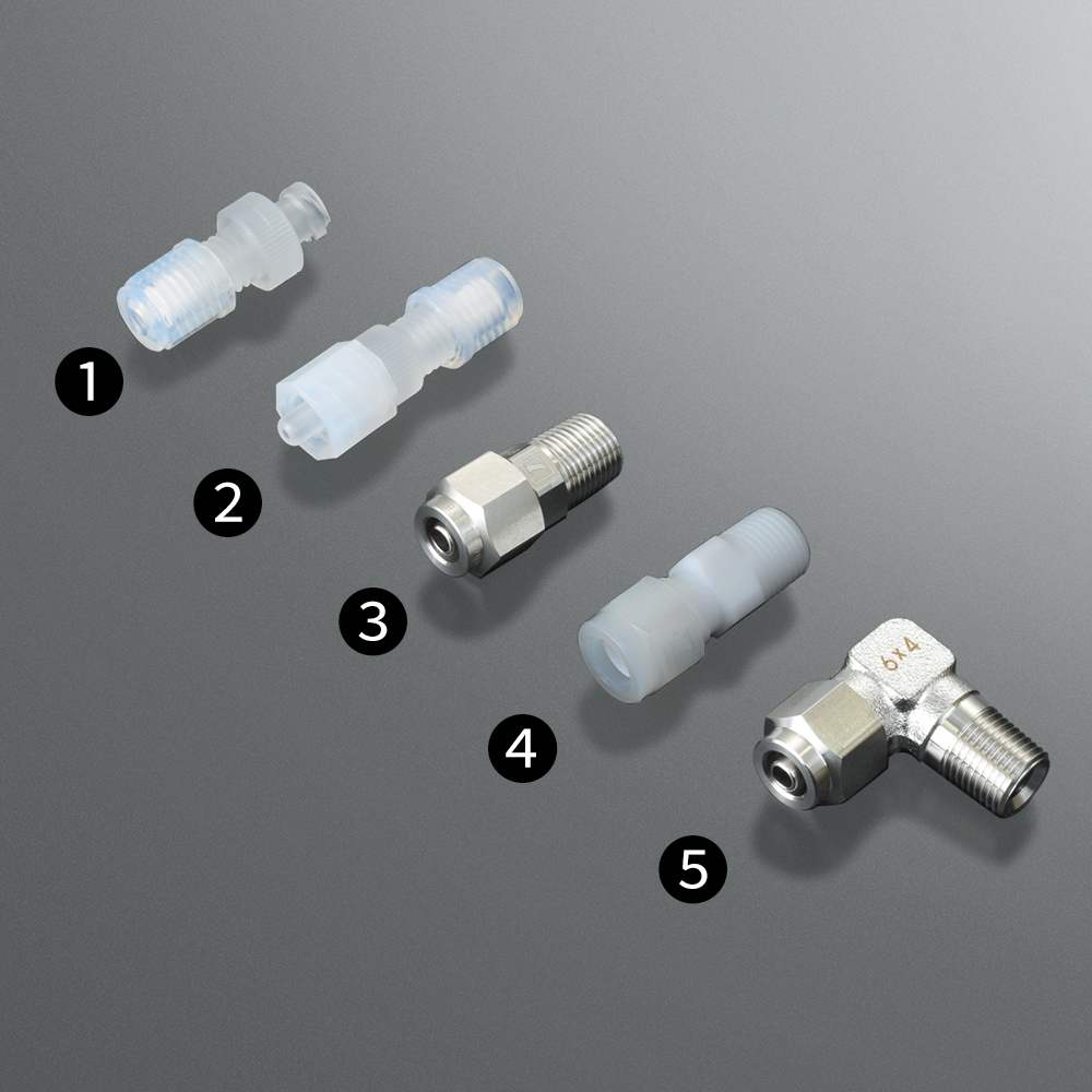 液送チューブコネクタ