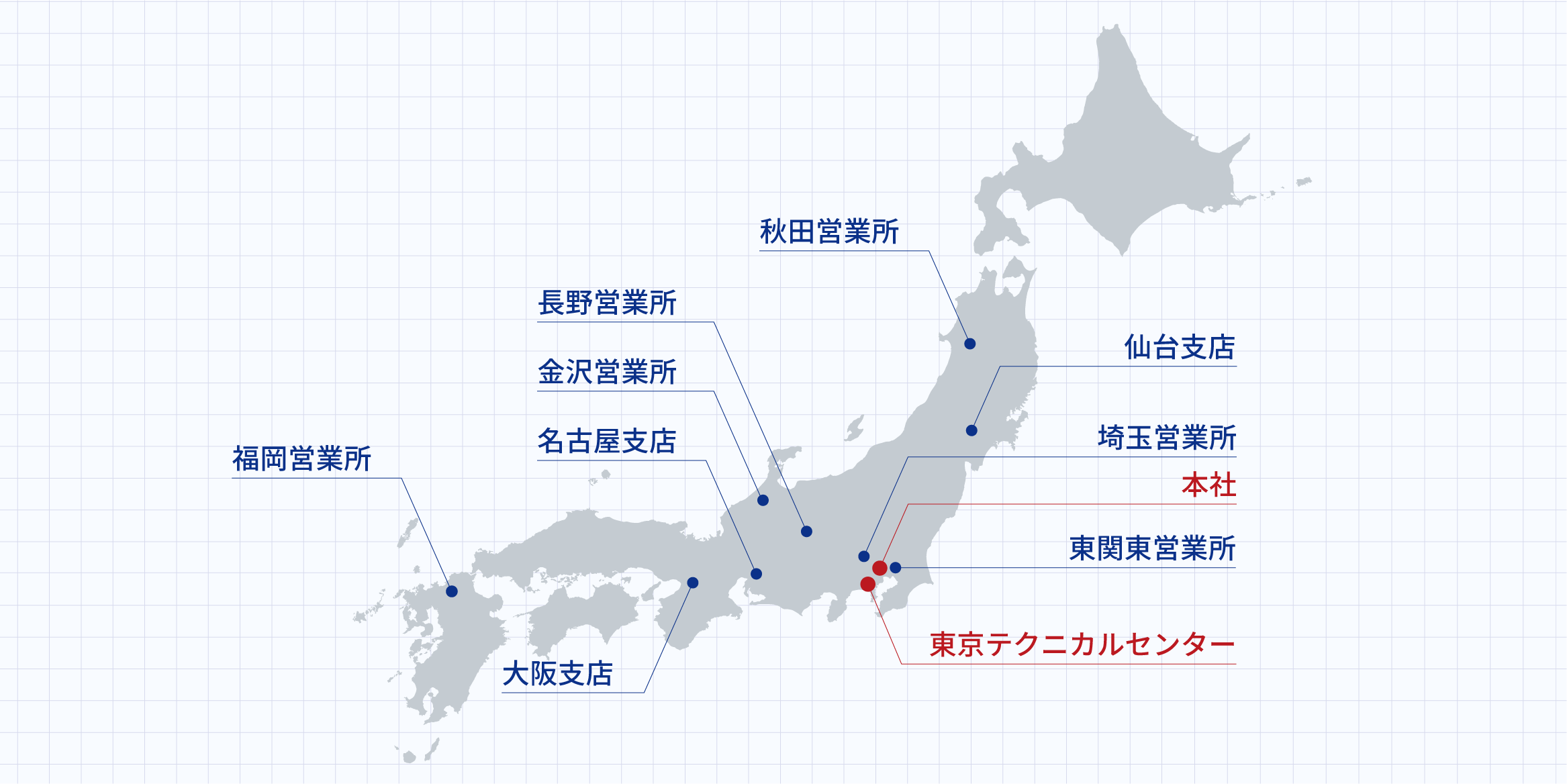 国内拠点案内